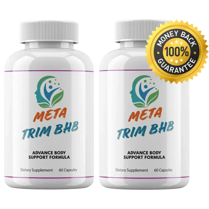 Meta Trim BHB Weight Management Relief Supplement — 2 Bottle / 60 Day Pack