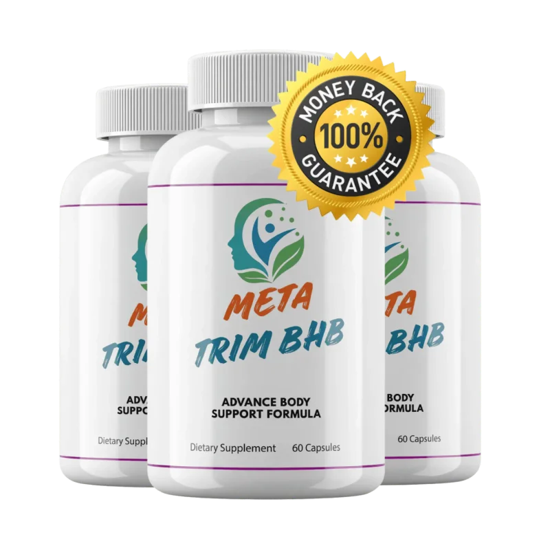 Meta Trim BHB Weight Management Relief Supplement — 3 Bottle / 90 Day Pack